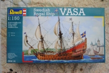 images/productimages/small/Swedish Regal Ship VASA Revell 05414 1;150.jpg